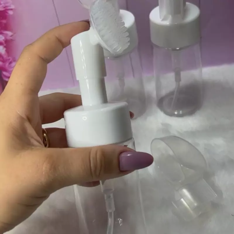 Pump Espuma Escovinha  Transparente