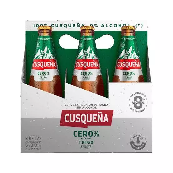 SIX PACK CUZQUEÑA TRIGO CERO ALCOHOL