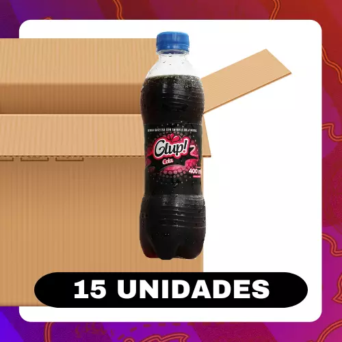 Bulto Glup Cola Negra 400ml