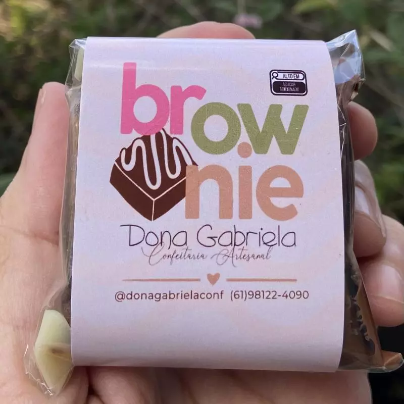 Brownie Recheado com Ninho & Nutella