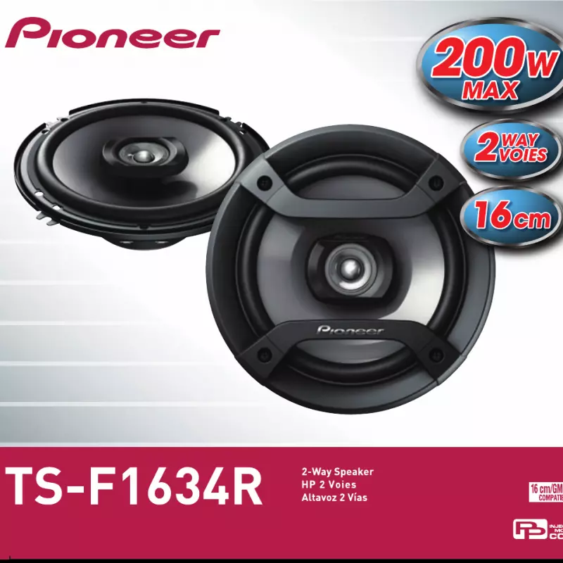 Parlantes TS F1634R