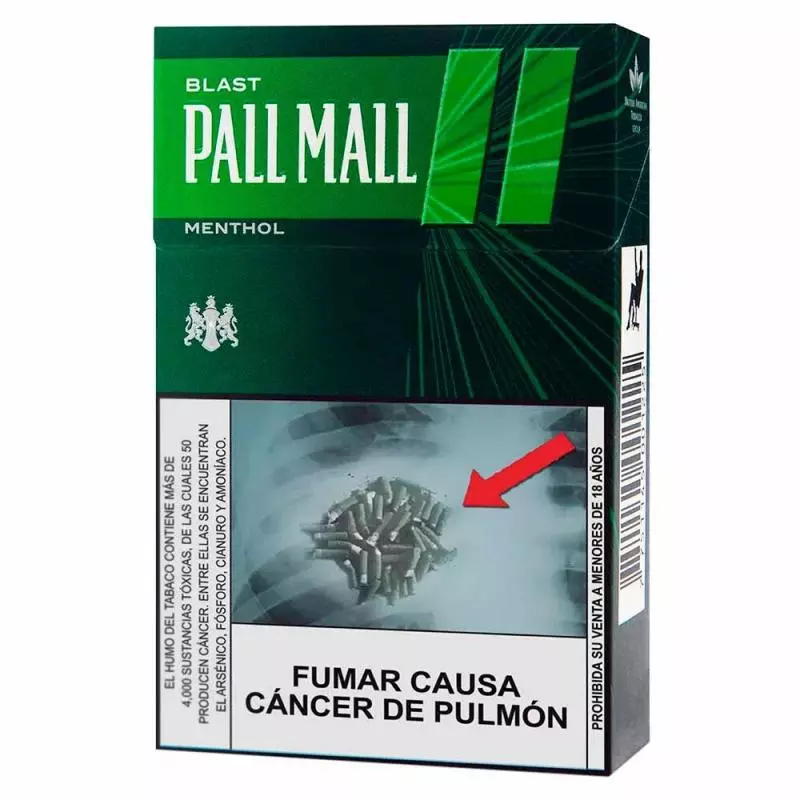 Cigarro Pall Mall Verde Caja 10Un