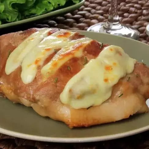 Picanha Suína ao Queijo