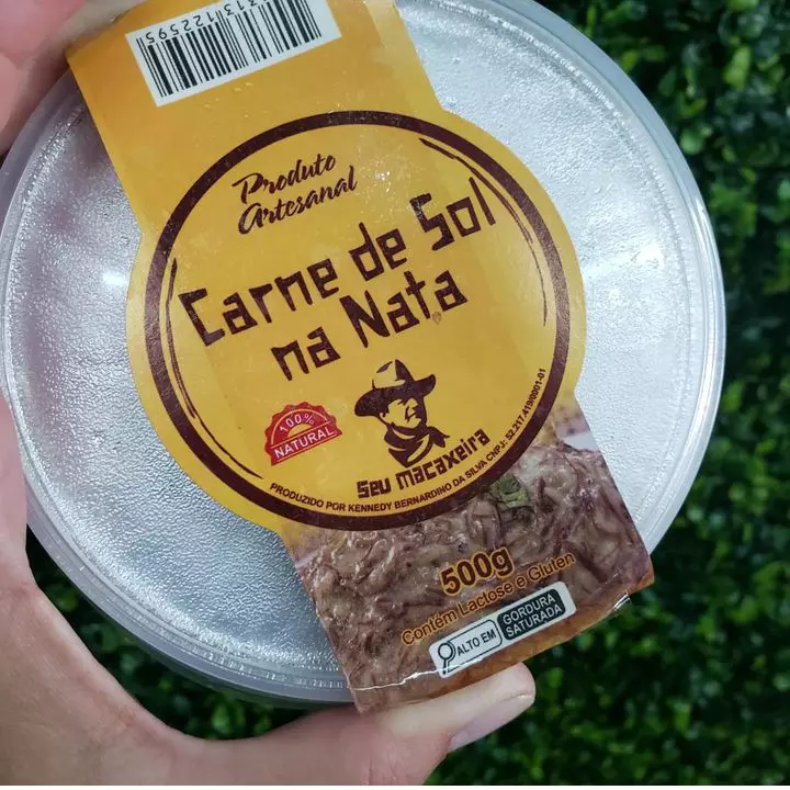 Carne d Sol/Bacalhau/Charque na Nata