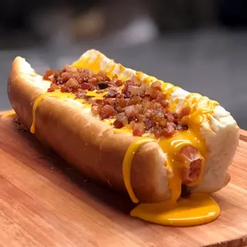 Pancho chedar y panceta