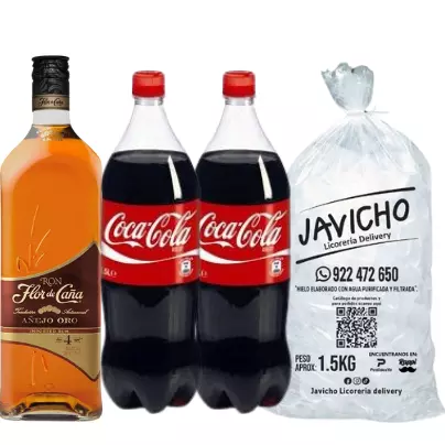 COMBO XL FLOR DE CAÑA 4 AÑOS 1.75LTS