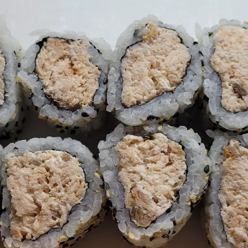 Sushi salmão grelhado