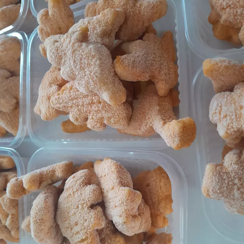 Ricosaurios de pollo