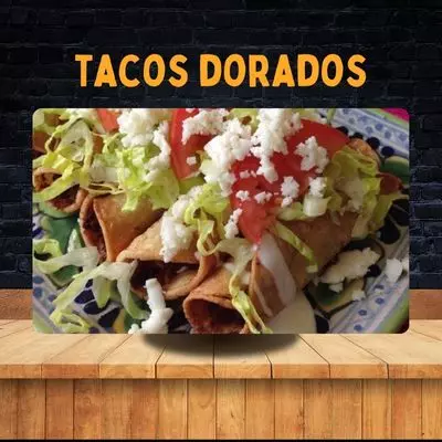 D Tacos Dorados 4pzs
