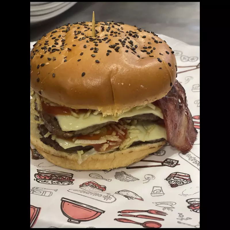 Hamburguesa de la casa