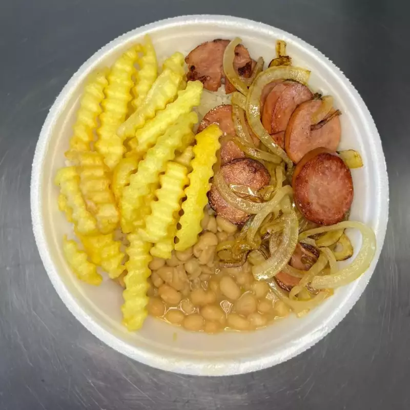 Calabresa Acebolada Fritas