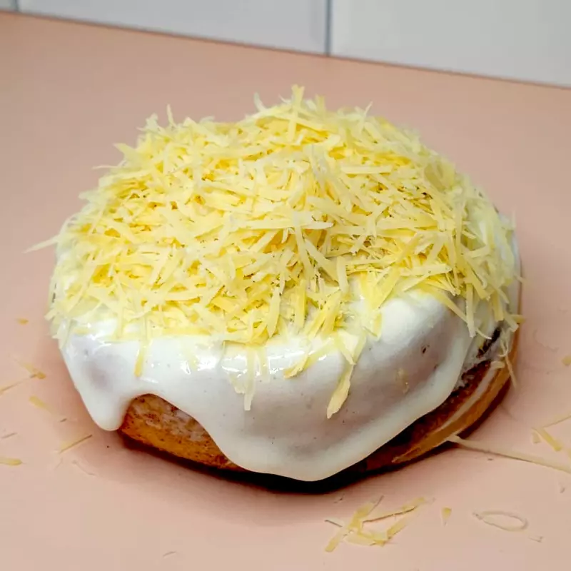 Glaseado con queso de bola