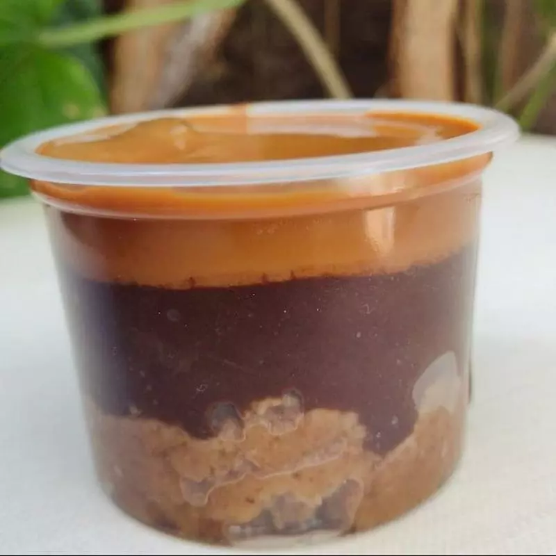 Trufa de colher "TwiX" Low Carb