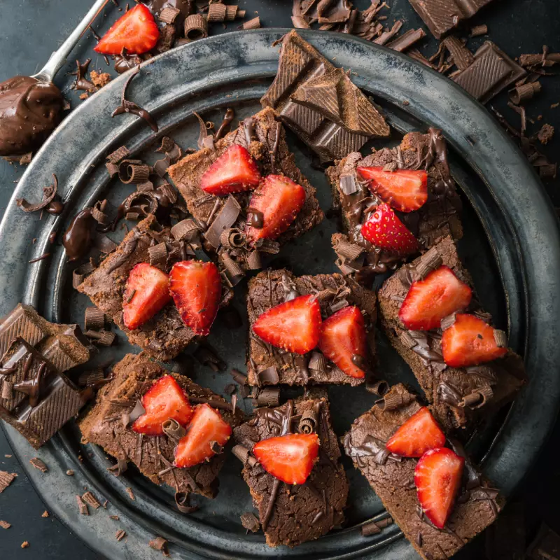 Cheesecake de chocolate keto-vegano