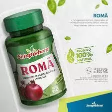 Romã 60 cápsulas - 500mg
