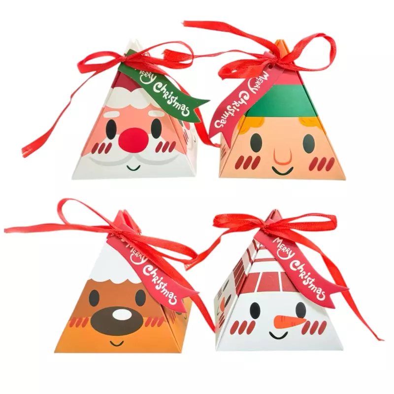 12 Cajas Pirámides Navidad