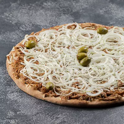 Atum com cebola