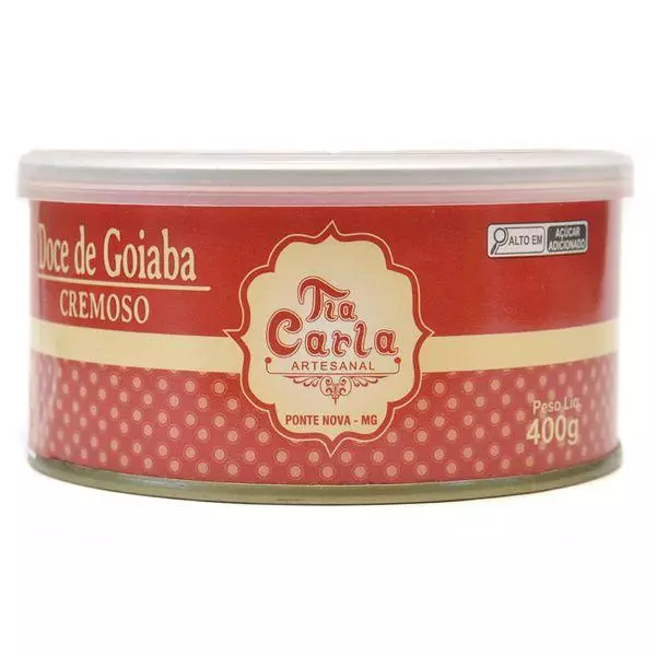 GOIABADA CREMOSA CASCÃO LATA TIA CAR