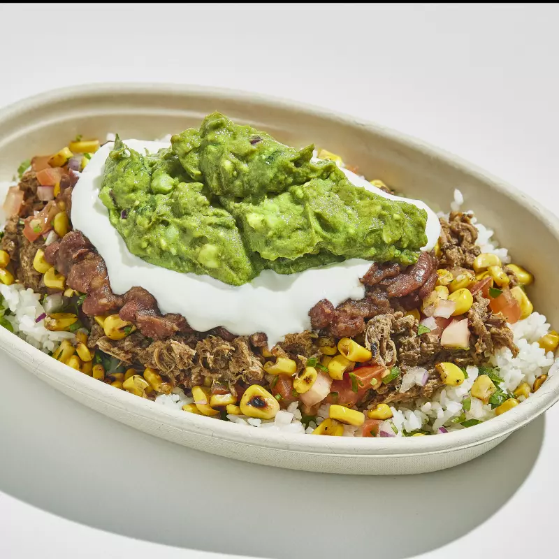 Burrito bowl barbacoa