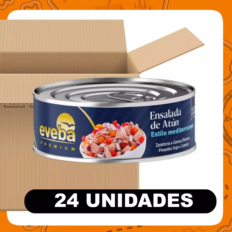 Bulto Atún Eveba Ensalada 170g