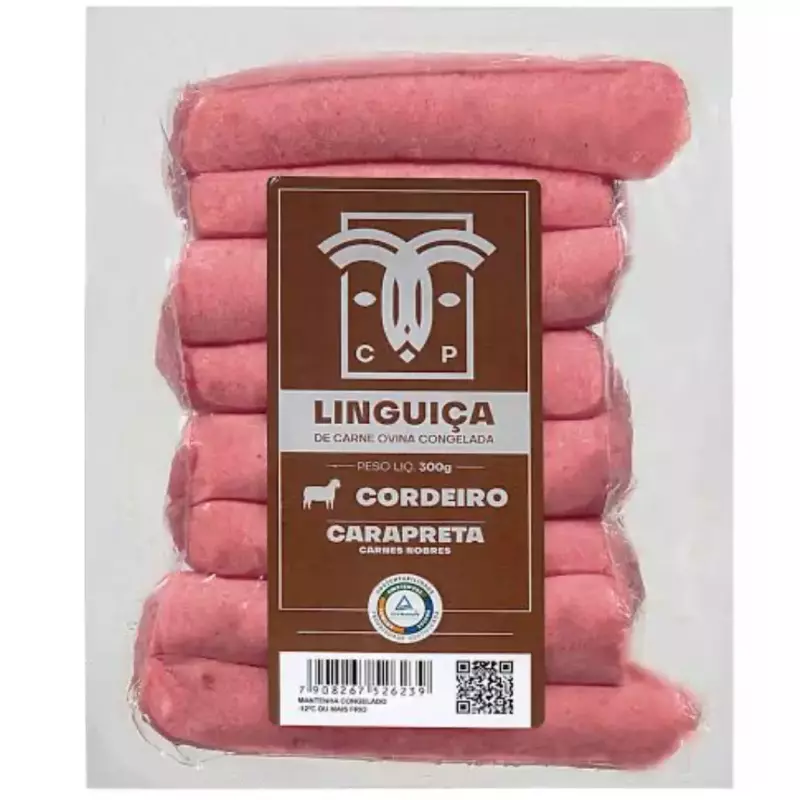 LINGUIÇA CARA PRETA CORDEIRO