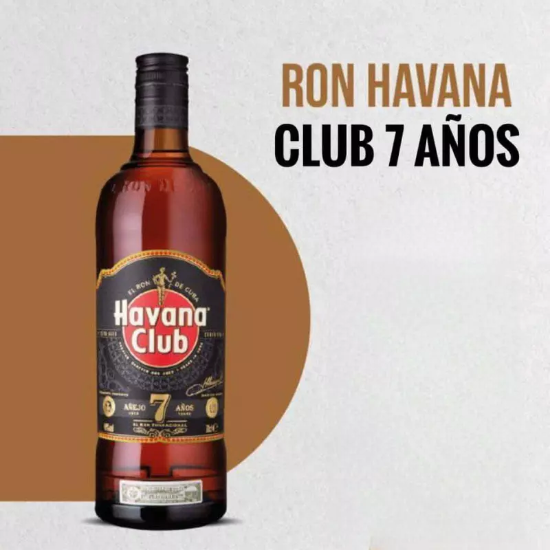 Ron Habana club 7 años