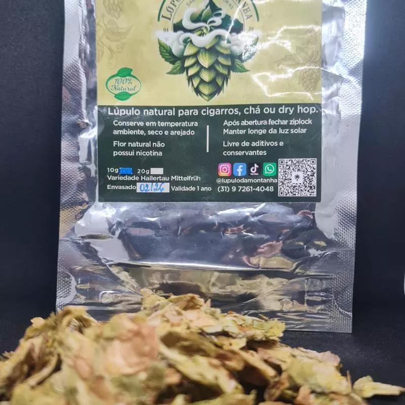 Lúpulo Mittelfrüh 10g Vácuo Anti-UV