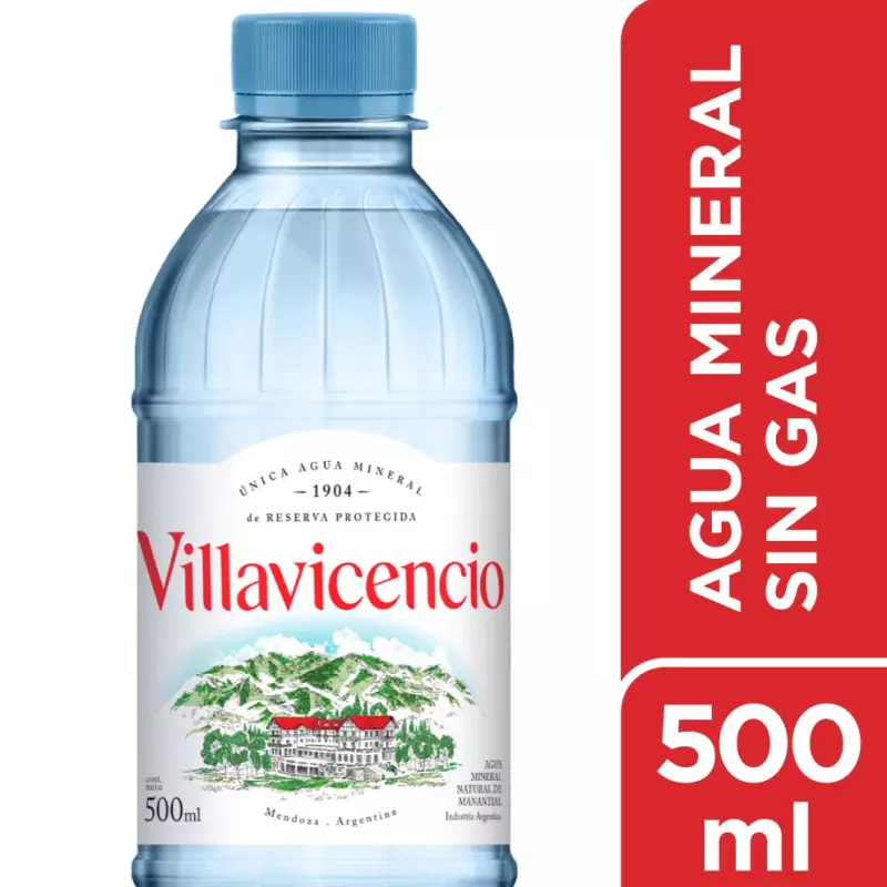 Agua Minieral Villavicencio 500ml