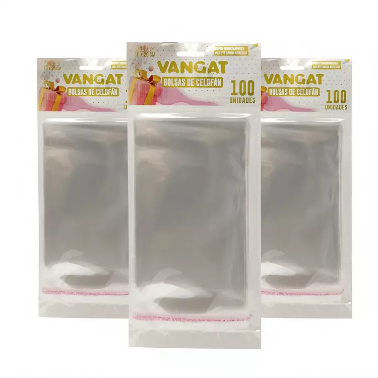 2065-1  BOLSAS DE CELOFAN 8X12CM
