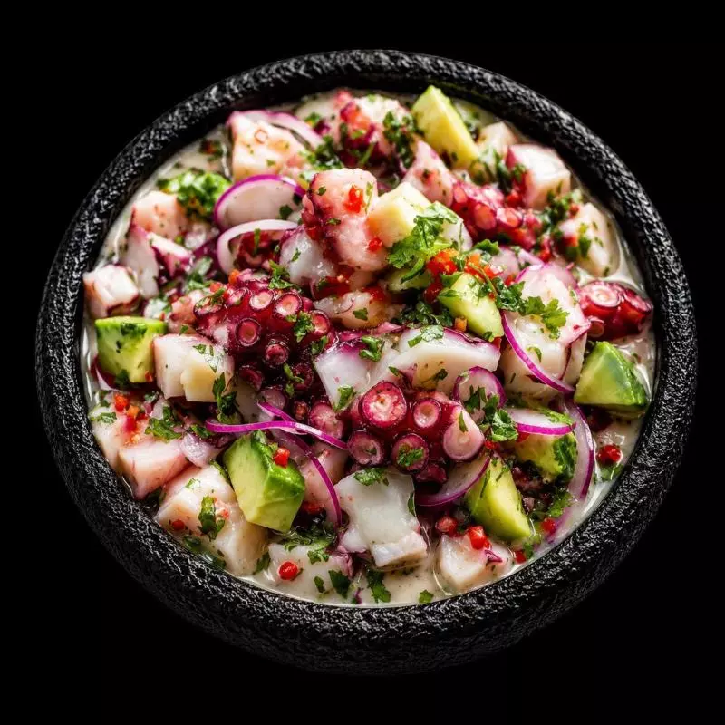 Ceviche Mixto Pulpo