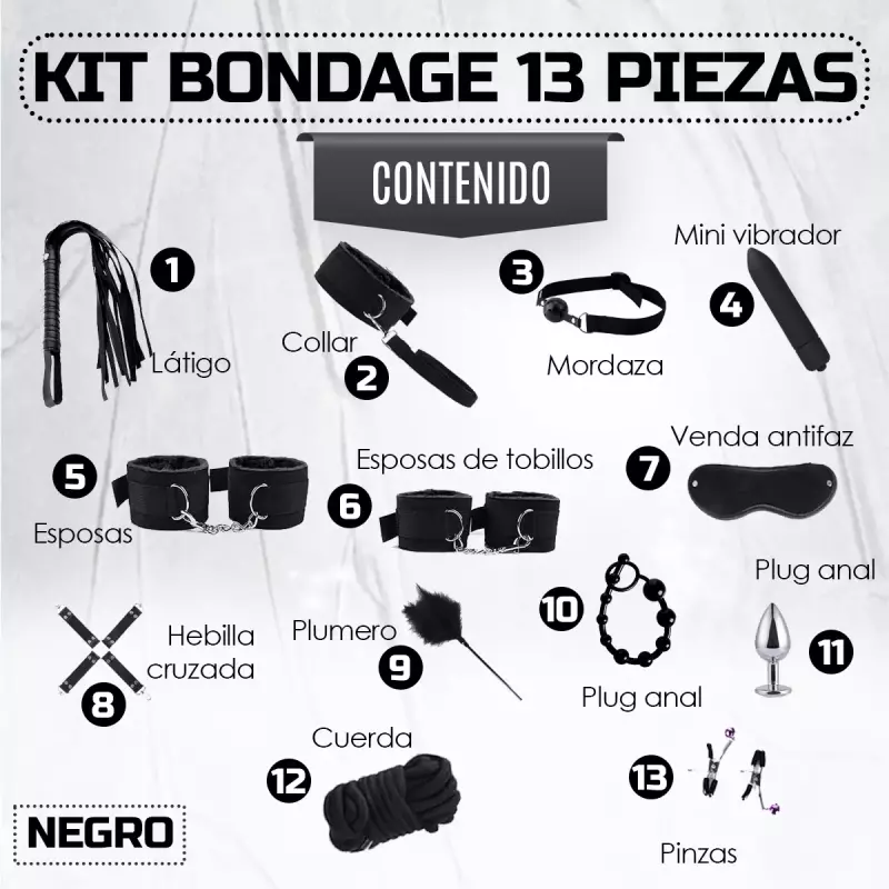 Kit de 13 piezas
