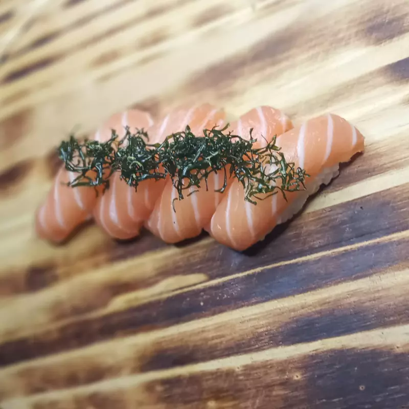 Nigiri Salmão Crispy