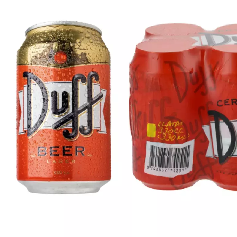 CERVEZA DUFF 330ML