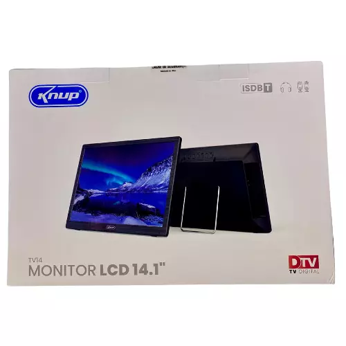 MONITOR E TV LCD 14'' KNUP KP-TV14