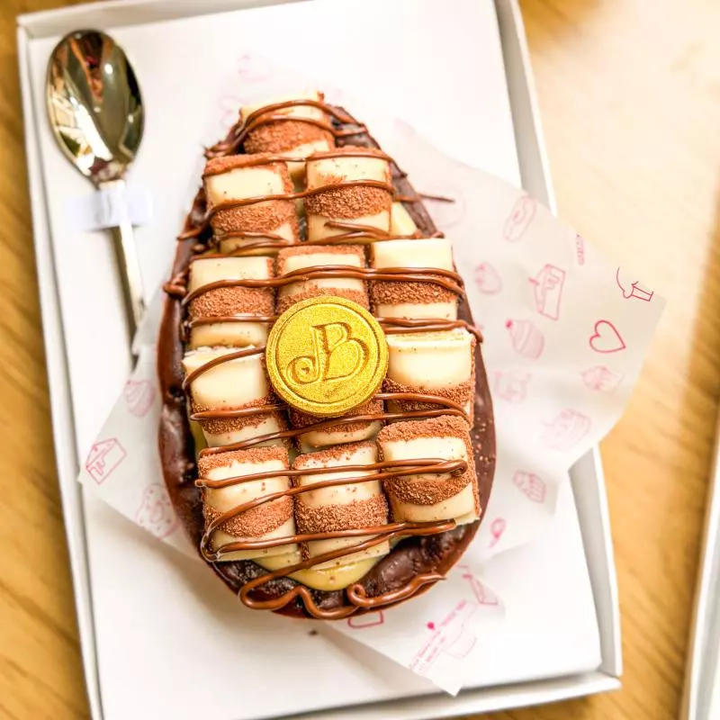 Ovo Brownie e Kinder