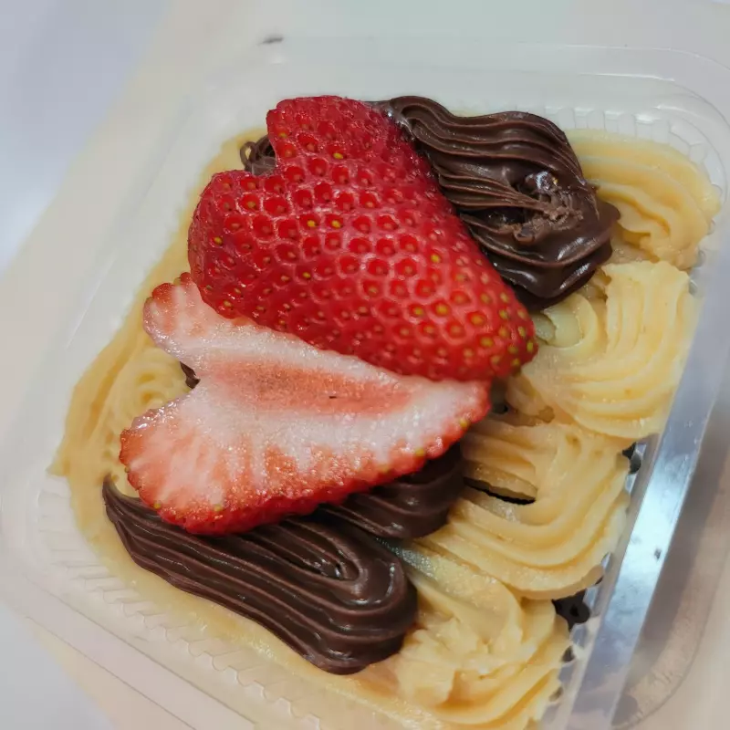 Brownie recheado Ninho, Nutella