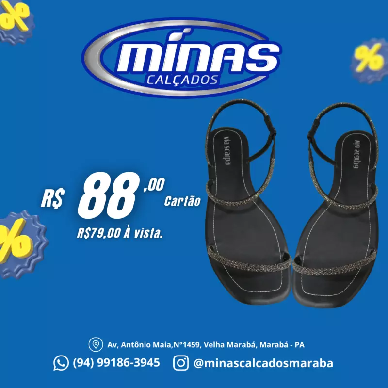 Sandália Preta RF:143538
