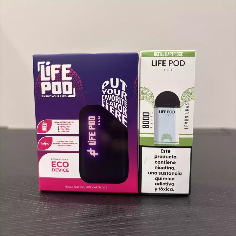 KIT LIFE POD ECO 1 LEMON GRASS