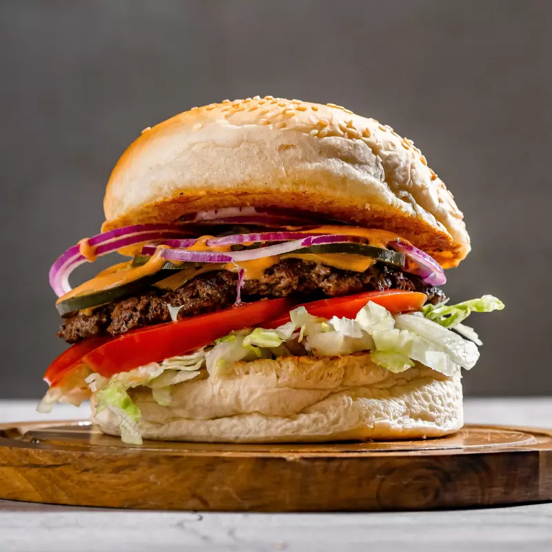 2 BURGER  SIN PAPA FRITAS