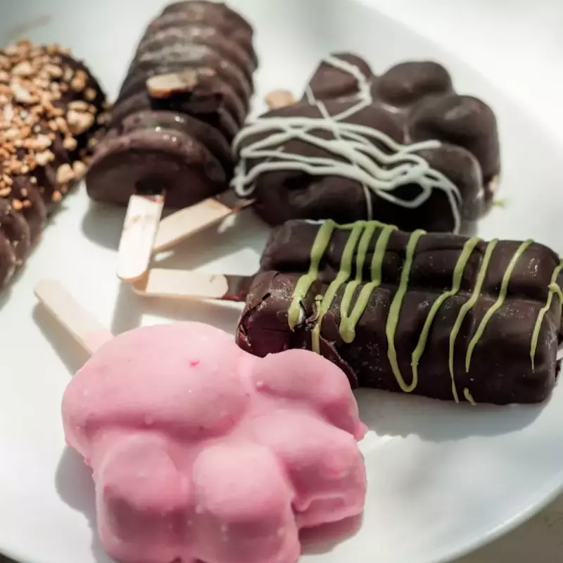 Delipaletas en forma de patita