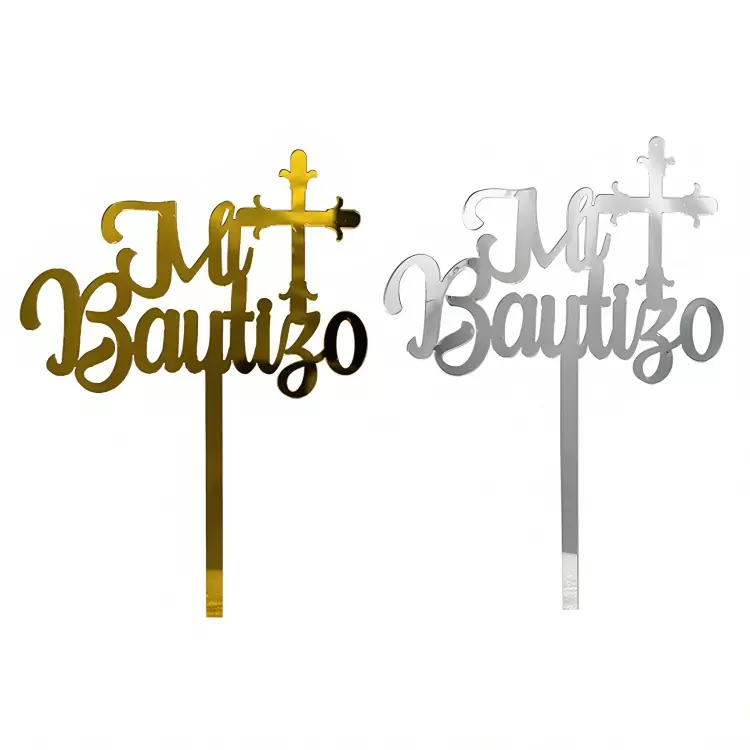 T016  TOPPER MI BAUTIZO- 16X10