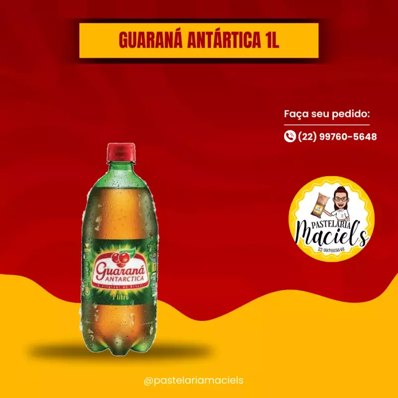 Guaraná antártica 1L