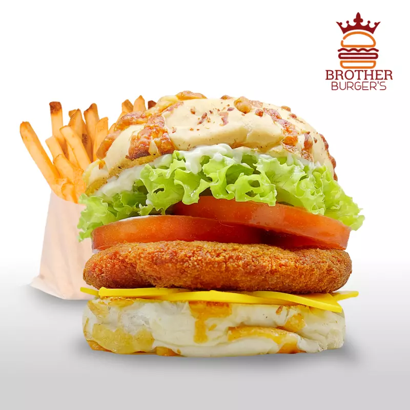 Chicken Jawa simple con papas