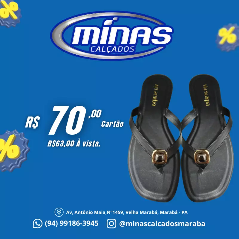 Chinelo Preto RF:18131