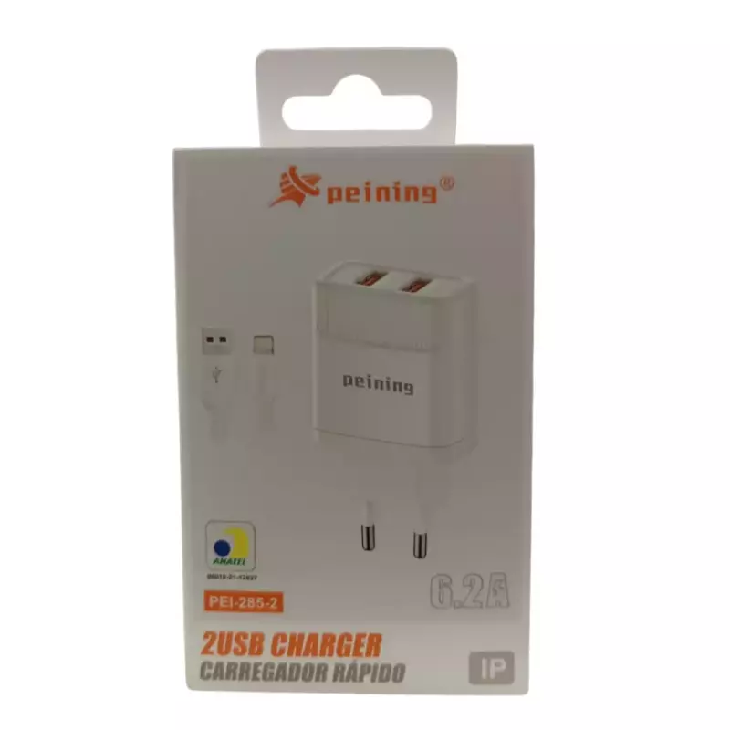 CARREGADOR TURBO IOS PEI-285-2