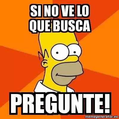 No está lo que buscas?