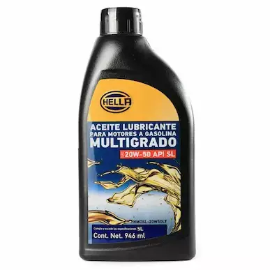 Hella SAE 20w-50 de 946 ml.