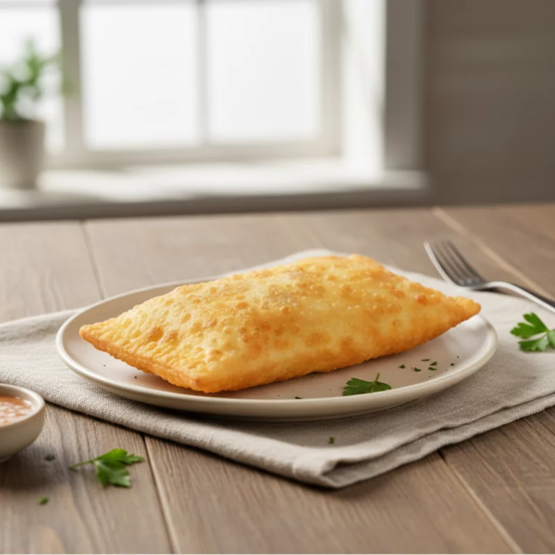 Pastel de Frango com Cheddar