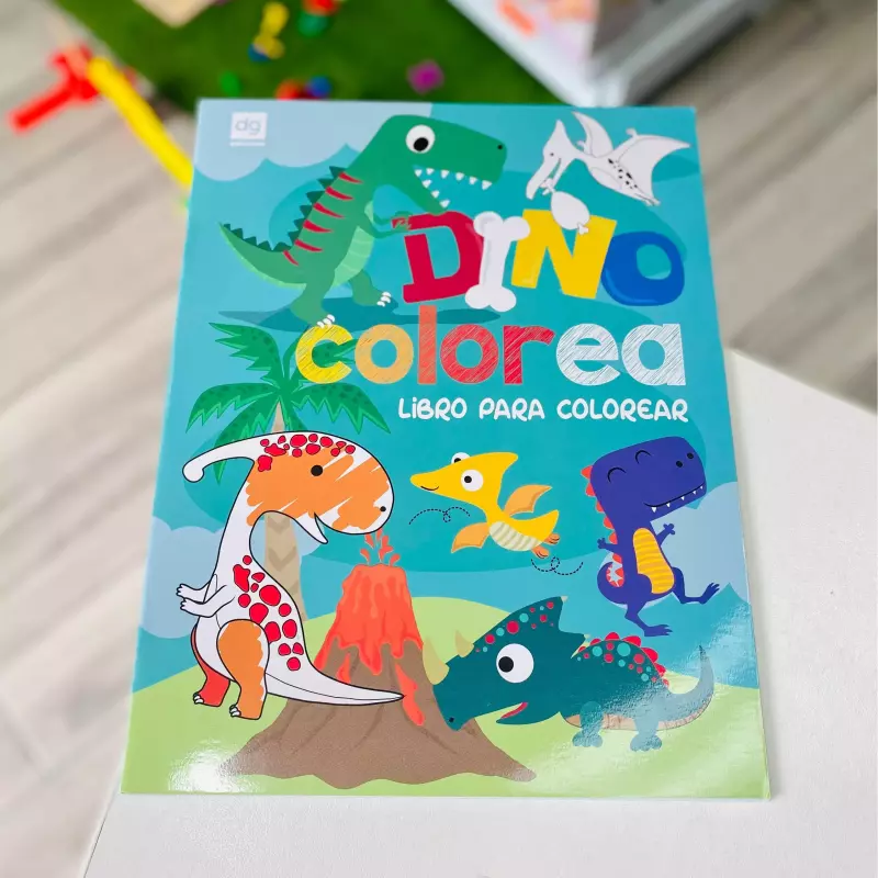 LIBRO PARA COLOREAR DINO COLOREA