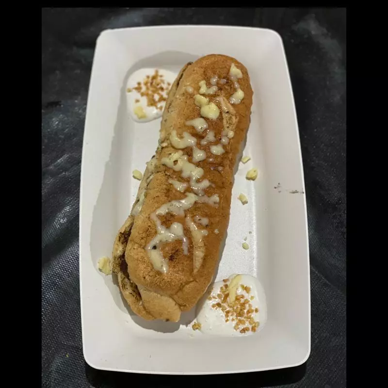 SANDUÍCHE DE CORAÇÃO DE FRANGO